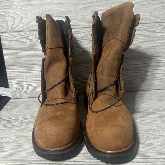 Red Wing 400 Boots Mens 15 D DynaForce 8-inch Waterproof Soft Toe Boot New Read - Picture 2 of 7